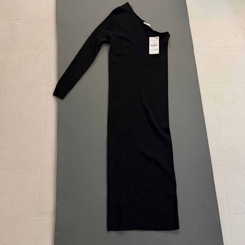 Zara Black High Low Dress